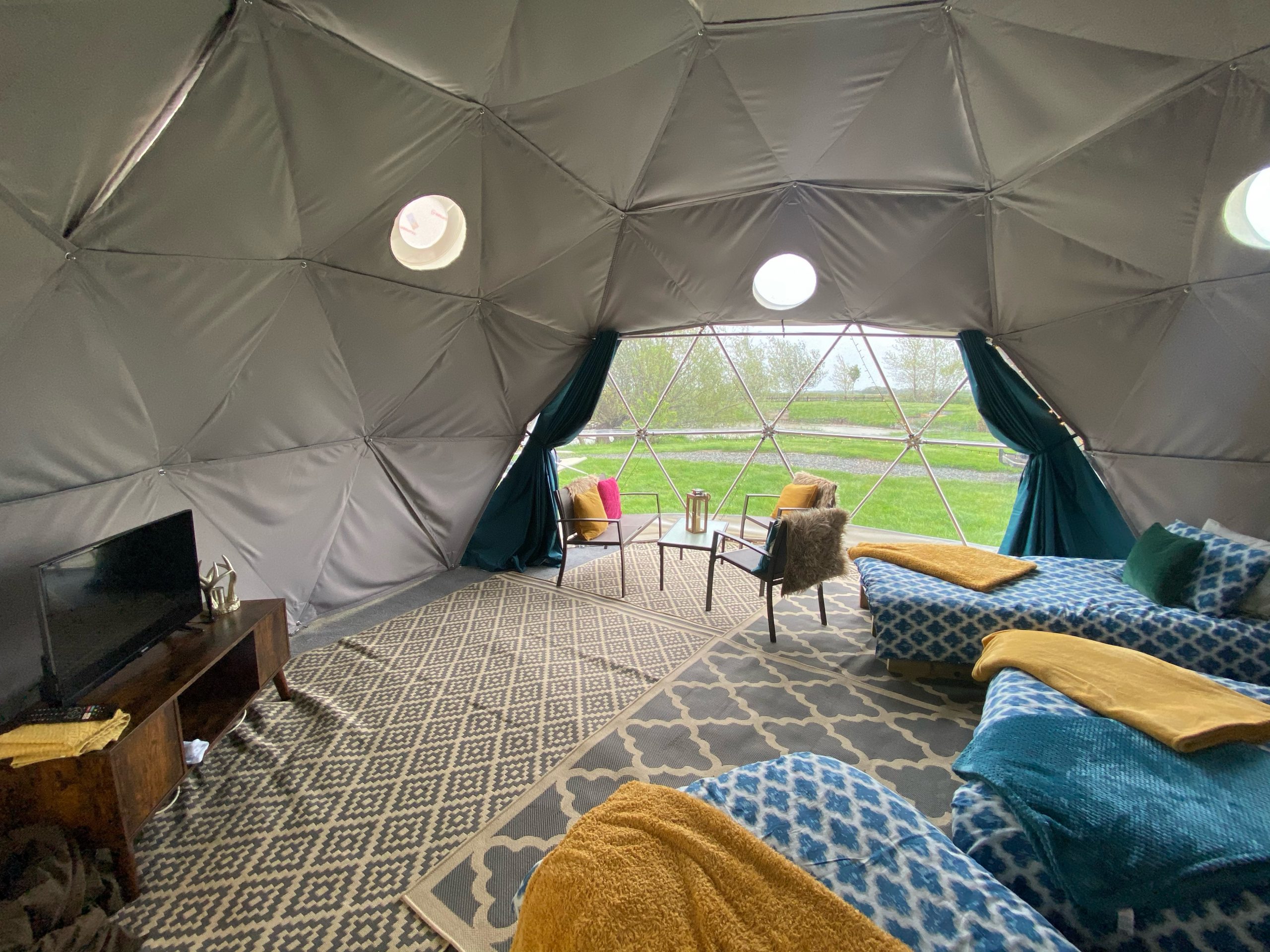 Case Studies - TruDomes Geodesic Glamping Domes