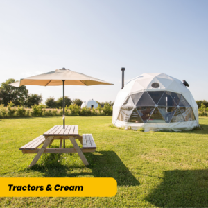 Dome with Outdoor Seating