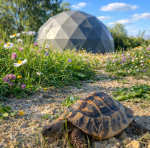 dome and tortoise