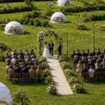 wedding dome setup