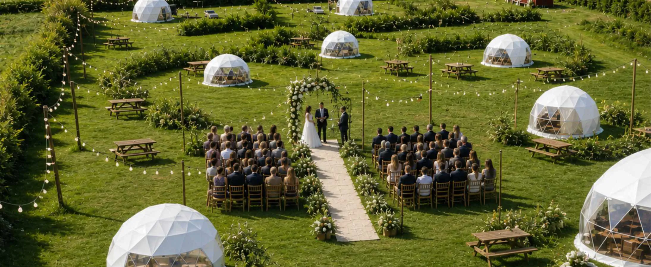 Blog unlock wedding revenue wedding dome setup