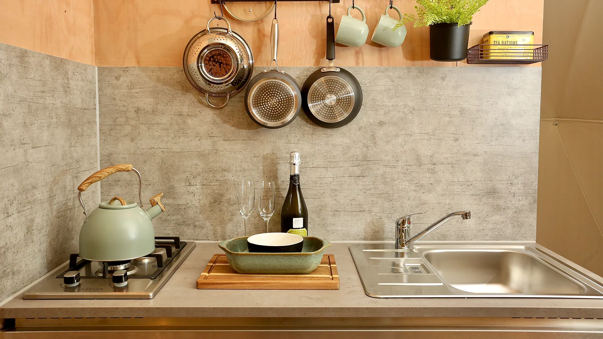 trudomes add-on kitchenette